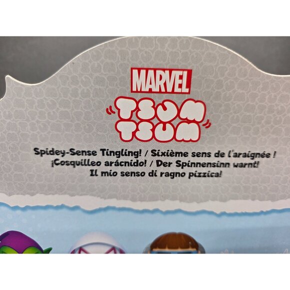 Marvel Tsum Tsum Spider-Man Tingle Set By Jakks Pacific - Picture 7 of 7